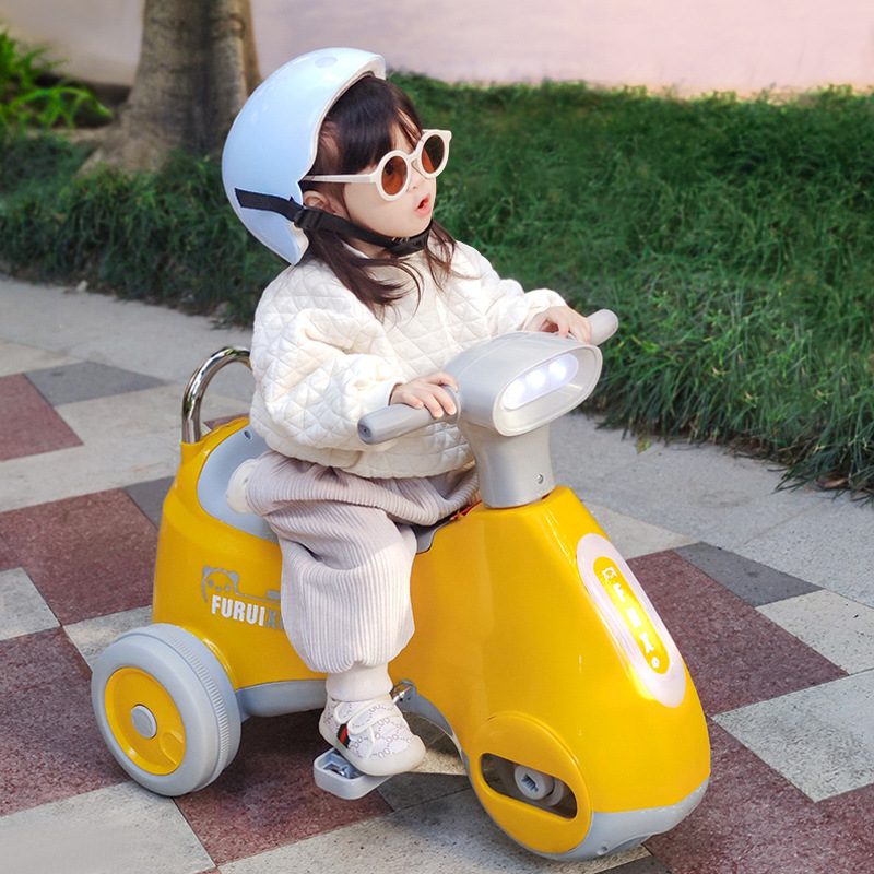 High Quality Multi-function LED Sound motorcycle balance car Tricycle bicycle baby rocking car toy for baby girls best gift